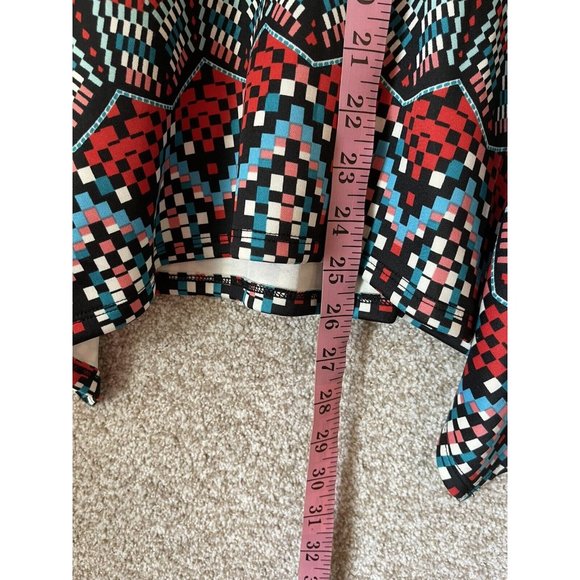 Annabelle USA Boutique Plus Size Geometric Multicolored Top Shirt Size 3XL - Picture 7 of 7